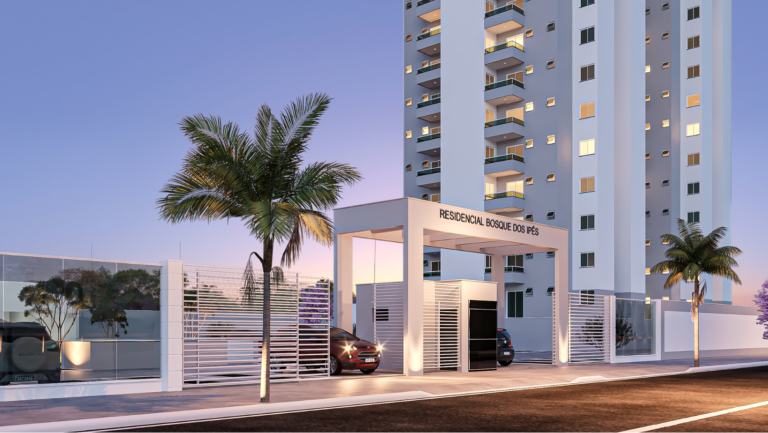 Apartamento em Uberlândia Residencial Bosque dos Ipês – Bairro Jardim Botânico