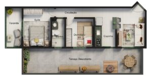 Planta 1 primeiro andar