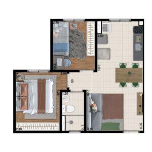 JARDIM SUL_PLANTA TIPO_HR