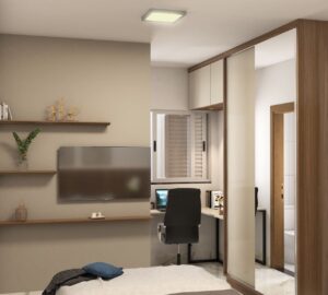 Suite 3 casa 2 e 3 Quartos