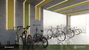 cambará bicicletário